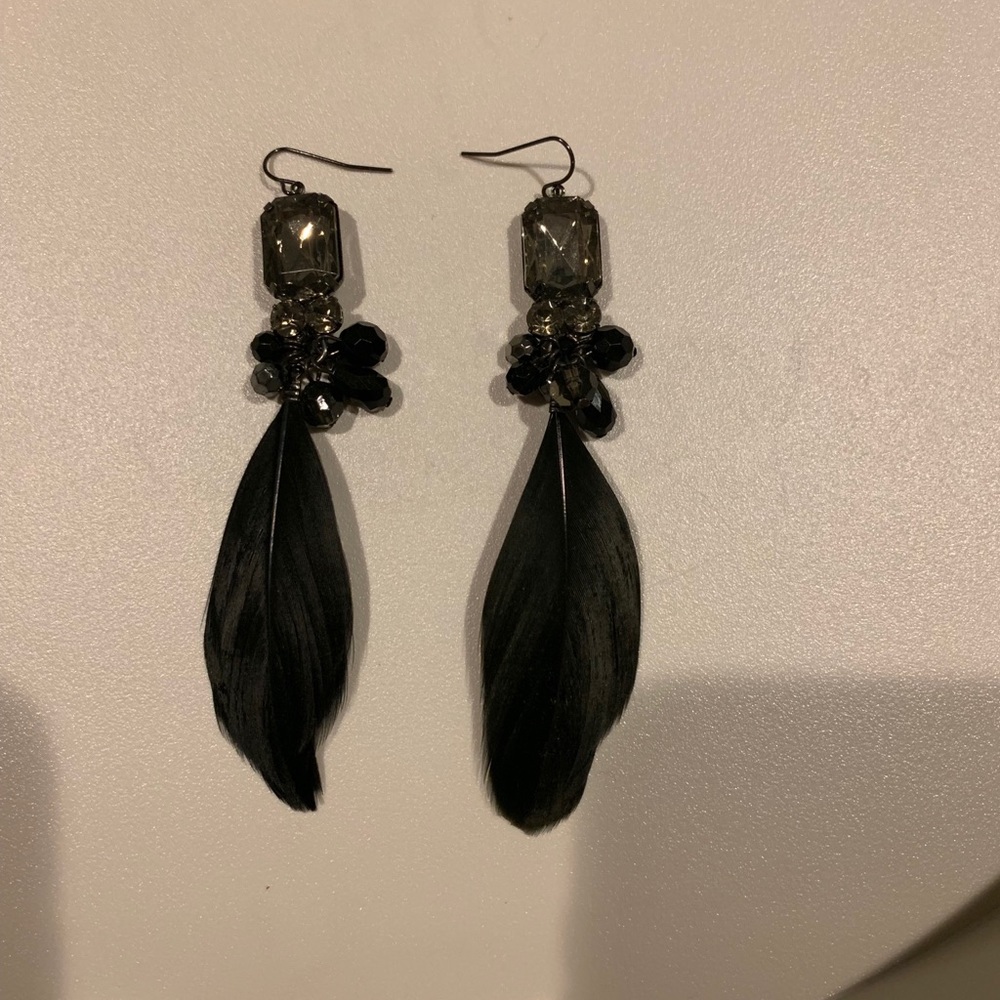 Black earrings